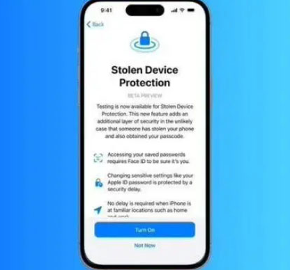 十月田镇苹果授权维修店分享被盗设备保护功能开启方法 