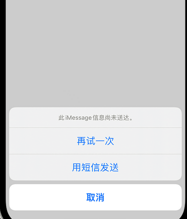 十月田镇apple维修iPhone上无法正常发送iMessage信息