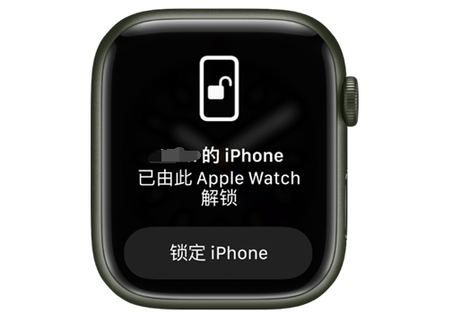 十月田镇苹果手机维修分享用 AppleWatch 解锁配备面容 ID 的 iPhone方法 