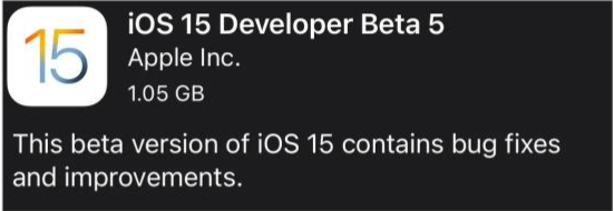十月田镇苹果手机维修分享如何升级到iOS15.0 beta5 